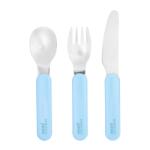 Ambition Junior Set tacamuri copii, 3 piese, blue, Eddie (43116) Tacam