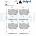DELPHI Set placute frana DELPHI LP3842 (LP3842)