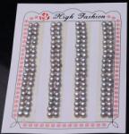  Perle de Cultura Gri Disc Margele Pentru Cercei 4-4, 54-4, 5x3 mm - Jumatate Forat - AAA - 5 Pereche