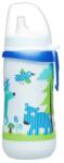 Nip First Cup Tanulópohár Puha csőrrel, fiús 12+ hó (330 ml/db)