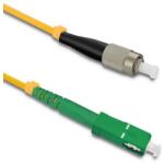 Qoltec Patchcord optikai kábel FC/UPC - SC/APC | Egymódusú | 9/125 | G652D | Simplex | 50m (54313)