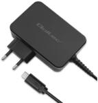 Qoltec Turbo gyorstöltő PD 120W | 5-28V | 3-4.5A | USB-C | Laptop | Okostelefon | Fekete (52389)