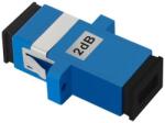 Qoltec Szupresszor optikai szál SC/UPC(F) - SC/UPC(F) | Egymódusú | 2dB (54189)