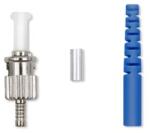 Qoltec Optikai szál ST csatlakozó | Singlemode | 3, 0mm | Szerelőkészlet | 200 db (54452)