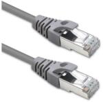 Qoltec LAN vezeték Patch kábel FTP | CAT5e | 2 x RJ-45 | 3m | Nagy sebességű | Aranyozott | Árnyékolt (54528)