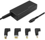 Qoltec tápegység Lenovo-hoz tervezve | SmartPlug | 65W | 4 csatlakozó | +tápkábel (51761)