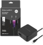 Qoltec Töltő | 65W | 5-20.3V | 2-3.25A | USB-C típus | Laptop | Okostelefon | PD (51027)