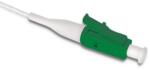 Qoltec Pigtail optikai szál LC/APC | Egymódusú | 9/125 | G652D | 3m (54101)