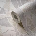 As Creation Tapet frunze palmier Jade alb-crem
