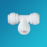 Depozit Filtre apa Conector teu 1/4-1/4-1/4 furtun mufe rapide furtun plastic Filtru de apa bucatarie si accesorii
