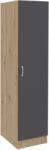 haaus Dulap Pedro, O Usa, Stejar Artisan/Antracit, 40 x 51 x 170 cm (925925)