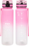 Ars Una BPA-mentes színátmenetes motivációs kulacs matt - 1000 ml - Candy floss (56574524) - kvikki