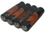 Uniross R03/AAA/mikro 1, 5V szén-cink elem 4db/fólia