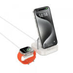 hoco. Incarcator Retea Wireless HOCO CQ16A 3in1, 15W, 1.67A, Alb - gsmnet