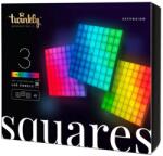 TWINKLY Squares okos LED-Panel bővítőcsomag 3 darabos (TWQ064STW-03-BAD)