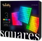 Twinkly Squares Okos LED-Panel bővítőcsomag - 3 Darabos (TWQ064STW-03-BAD)