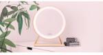 Humanas HM04 kerek álló smiktükör, 40 cm átmérő, LED, integrált érintő gombok, 3 színhőmérséklet, arany (HS-HM04 GOLD)