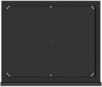 Humanas HM02 maxi álló sminktükör, 55x45 cm, 12 LED, integrált érintő gombok 3 színhőmérséklet, szabályozható fény, black (HS-HM02 BLACK)