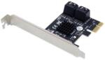 Conceptronic Bővítőkártya - EMRICK02G (PCIe x1 to 4x SATA III) (EMRICK03G) - techsend