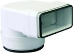 GONAL CSŐ-LAPOS CSATORNA ÁTALAKÍTÓ 90°-4 Légtechnikai csövek, elemek és idomok (webshop) (Cső-lapos csatorna átalakító 90°-4)