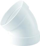GONAL KÖNYÖK ELEM 45°-6 Légtechnikai csövek, elemek és idomok (webshop) (könyök elem 45°-6)