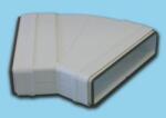 GONAL LAPOS CSATORNA 45° - VÍZSZINTES-4 Légtechnikai csövek, elemek és idomok (webshop) (Lapos csatorna 45° - vízszintes-4)