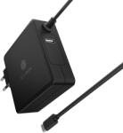 RaidSonic ALIMENTATOR retea 220V Icy Box, universal, 1 x USB-A QC 5V@2.4A, 1 x USB-C PD 90W 20V@4.5A, cablu USB-C 1.8m, negru (IB-PS101-PD)