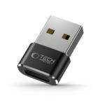 Tech-Protect Adaptor Date si Incarcare Tech-Protect Ultraboost, USB-C - USB-A, Negru (ada/da/us/tec/ul/ne)