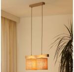 Brilagi Lustră pe cablu Brilagi FOREST 2xE27/15W/230V pin/maro (BG1716)