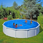 Pontaqua WHITE 550 x 120 cm kerek medence szkimmerrel, befúvóval (FFA_813)