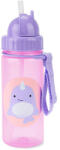 Skip Hop SKIP HOP Zoo bögre szívószállal PVC és BPA-mentes PP szívószállal Narvál 12m+
