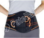 GMED GM-B11 Medenceöv Fűzős Fekete Narancs S/M