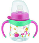 Nip Tanuló pohár szilikon itatócsőrrel 150ml lányos 6+