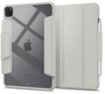 Spigen ACS07024 Tok - Apple iPad Pro 11 (2024), Oldalra Nyíló, Aktív Flip, Szürke