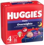 Huggies Scutece-chilotel de noapte Overnight Pants Nr. 4, 9-14kg, 26 bucati, Huggies