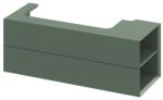 RAVAK SD Lite 120 B/J fürdőszobai szekrény mosdó, grey green, jobbos X000001894 (X000001894)