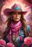 Bluebird Puzzle 90928 - Pink Cowgirl - 1000 db-os puzzle (90928)