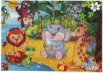 Witty Puzzlezz Puzzle Witty Puzzlezz, Animale din jungla, 35 piese (S00005428_001w) Puzzle