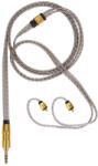 Campfire Audio TIME STREAM SILVER - Univerzális MMCX csatlakozójú tiszta ezüst Litz fülhallgató kábel - 3.5mm (CA-C-TIMESTREAM-S-35)