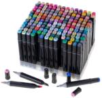 Timelesstools Set de markere pe bază de alcool, cu două capete, cu husă de transport (HOP1001857)