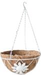 Chef`n Кокосова саксия висяща Ø25.5xh12cm БЯЛА (CGF161023-10) (0197105)