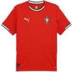 PUMA Férfi Rövid Ujjú Póló Portugal 2025 Heimtrikot PUMA 2XL bézs|vörös