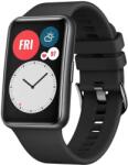 FIXED Silicone Strap Huawei Watch FIT - fekete (FIXSSTB-1054-BK) (FIXSSTB-1054-BK)