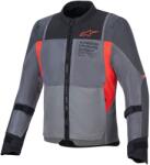 Alpinestars Jachetă moto Alpinestars ST-2 Air gri-gri închis-roșu (AIM100-1146)