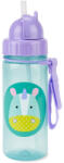 Skip Hop Zoo bögre szívószállal PP PVC és BPA nélkül Egyszarvú 12m+ - vitalcafe