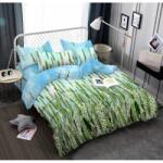  Mikroszálas ágyneműhuzat POSANA zöld Ágyneműhuzat mérete: 2 db 70 x 80 cm | 160 x 200 cm