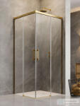 Radaway Idea Gold KDD 100x100 tolóajtós zuhanykabin, arany 387062-09-01L, 387062-09-01R (387062-09-01L_387062-09-01R)