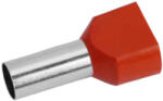  Érvéghüvely 2x10 mm2 Piros (05727)