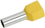  Érvéghüvely 2 x 6, 0 mm2 Sárga (05726)