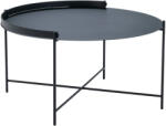HOUE Fekete fém dohányzóasztal HOUE Edge 76 cm (10913-1212)
